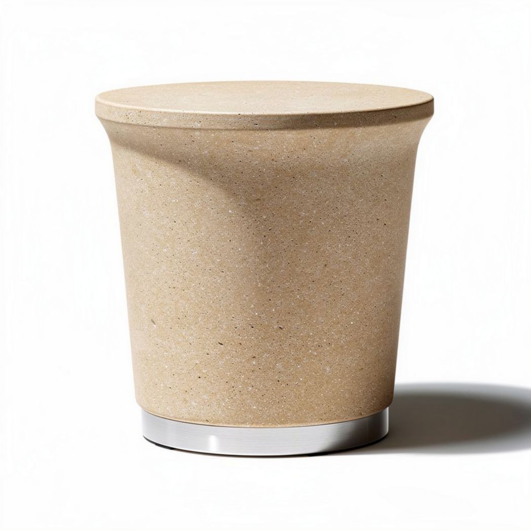Concrete Flower Pot – Suitable for Indoor and Outdoor Use – Made of Concrete – 30 x 30 x 35cm