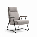 Fabric Lounge Chair for Relaxation and Seating – Steel Frame – 70 x 75 x 100cm